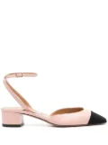 Aquazzura 35mm French Flirt leather pumps - Pink