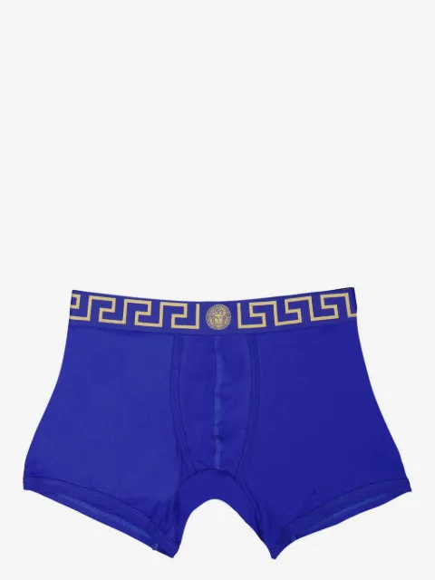 Versace cotton-jersey long trunks
