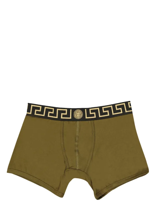 Versace Boxershorts Met Print | Groen | FARFETCH NL
