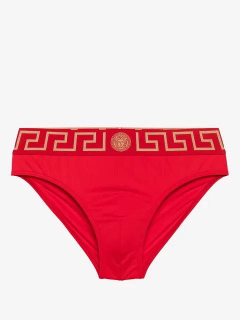 Versace shorts de playa Greca Border