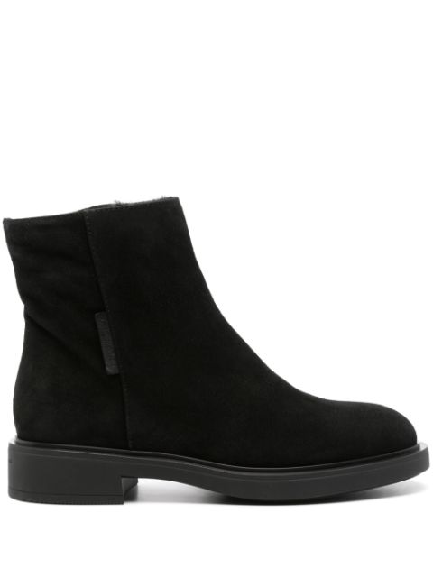 Gianvito Rossi shearling-lining suede boots Women