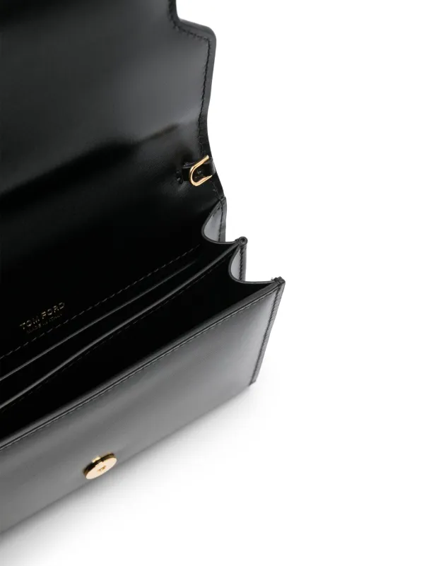 TOM FORD / ホイットニー ミニ クロコダイル ミニバッグ TOM FORD Mini Whitney Leather Shoulder Bag | Black | FARFETCH