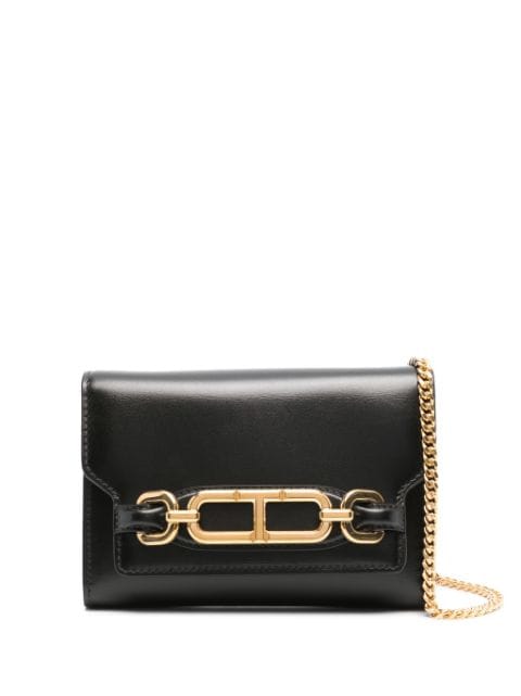 TOM FORD bolsa de mano con placa del logo