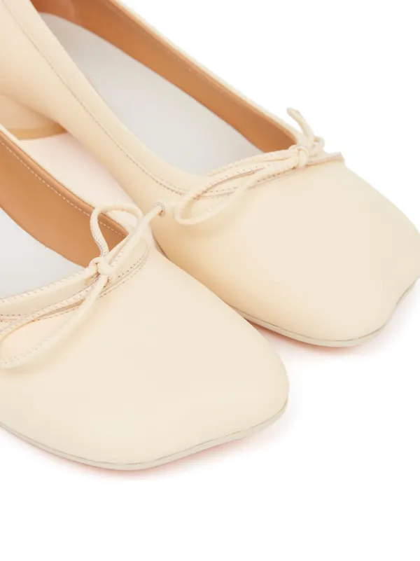 バレエシューズ mm6 maison margiela 'Anatomic' ballet flats MM6 Maison Margiela Anatomic Ballet Flats | Neutrals | FARFETCH