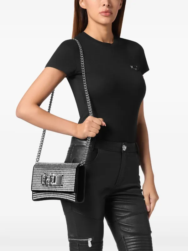 Philipp Plein Crystal ショルダーバッグ S | ブラック | FARFETCH JP