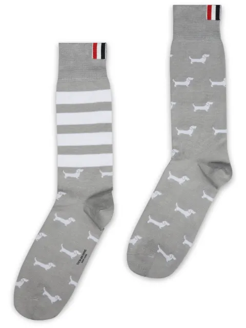 Thom Browne calcetines con motivo estampado