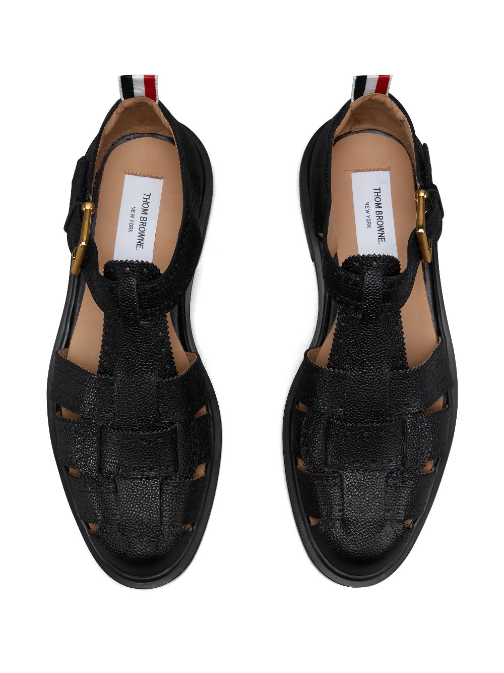 Thom Browne fisherman sandals Black