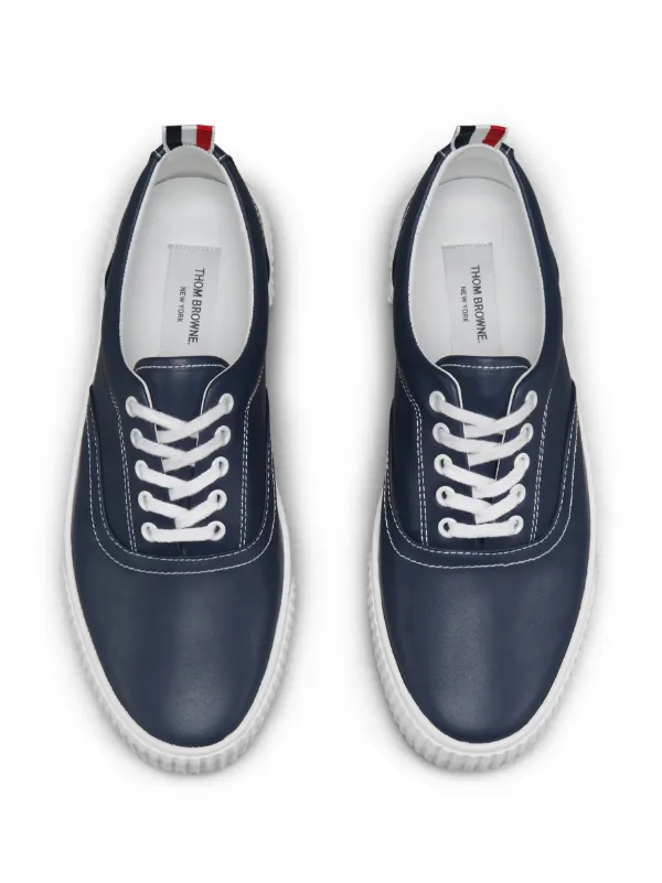 Thom Browne Heritage Sneakers | Blue | FARFETCH JO