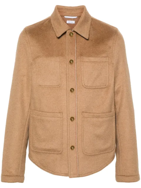 Thom Browne brushed-effect jacket