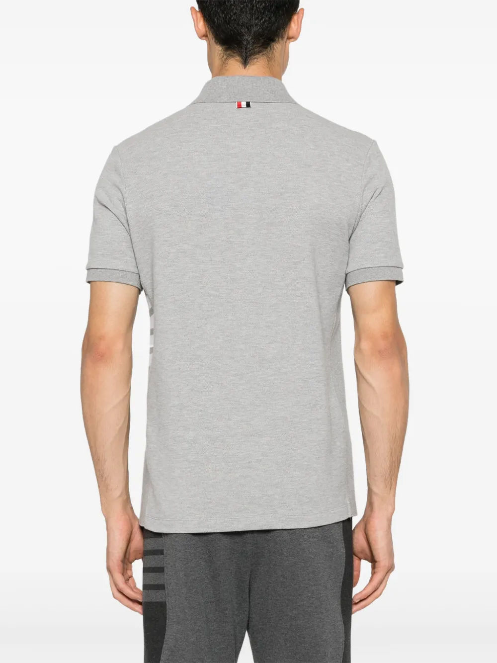 Thom Browne Katoenen poloshirt Grijs