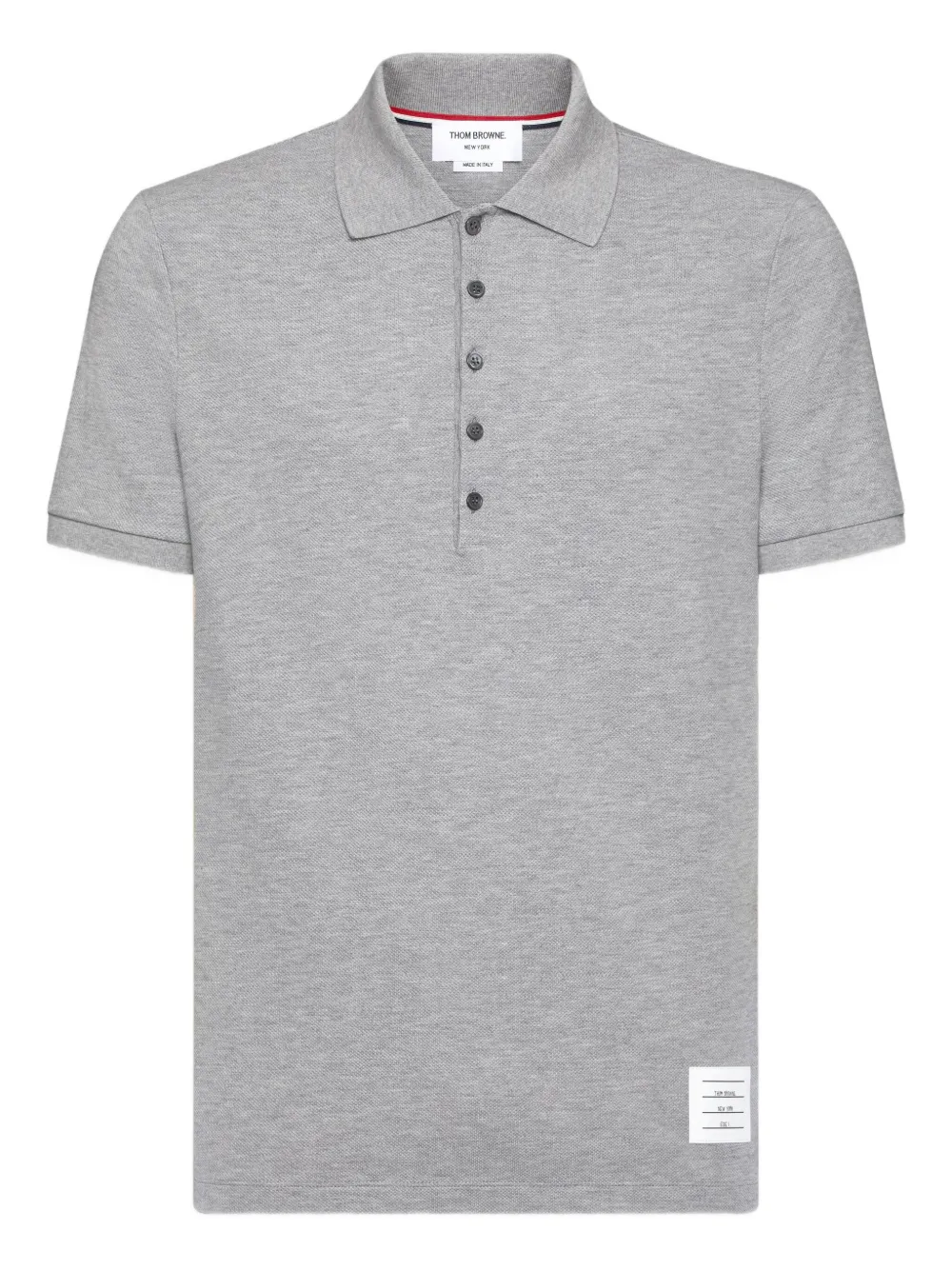 Thom Browne Katoenen poloshirt Grijs