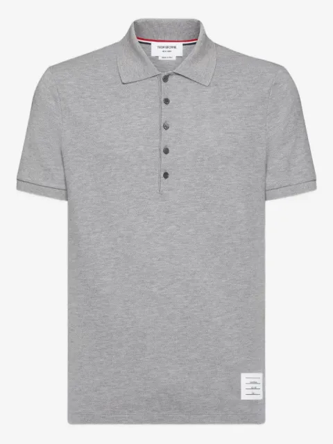 Thom Browne 4-Bar cotton polo shirt
