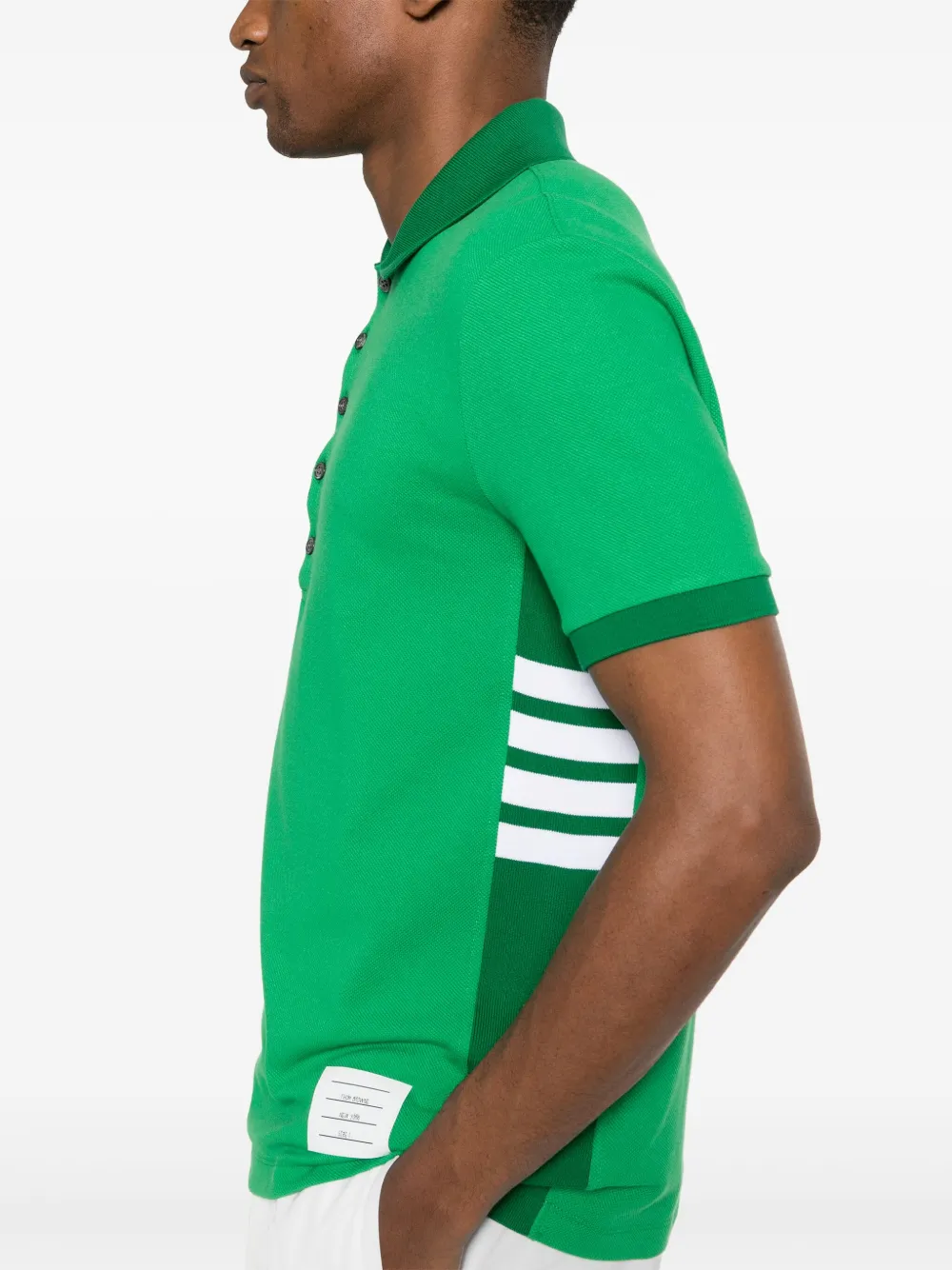 Thom Browne Katoenen poloshirt Groen