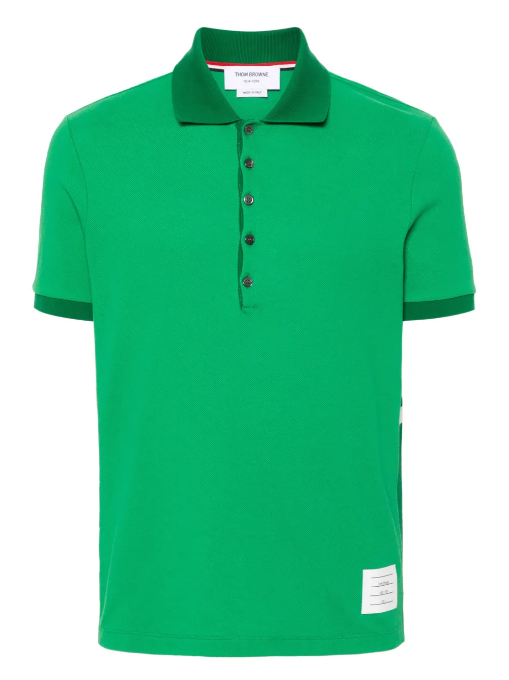 Thom Browne Katoenen poloshirt Groen