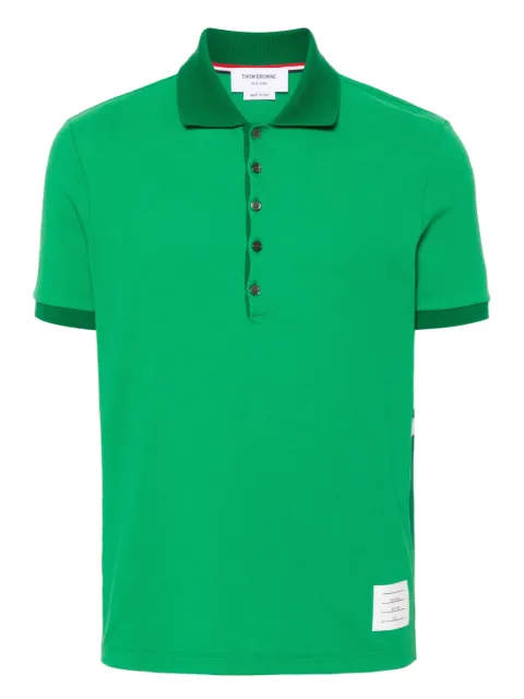 Thom Browne playera tipo polo con motivo 4-Bar