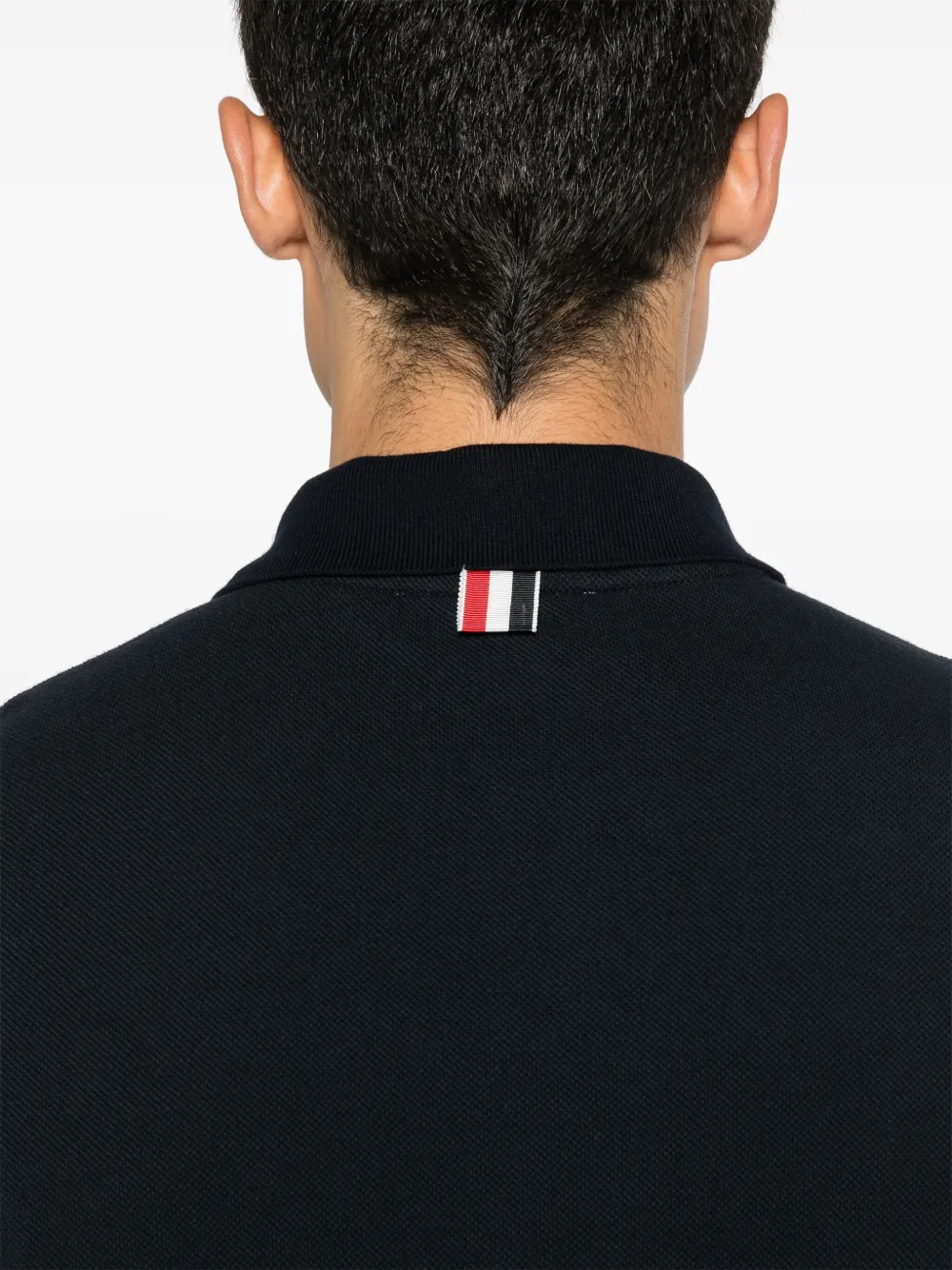 Thom Browne Katoenen poloshirt Blauw