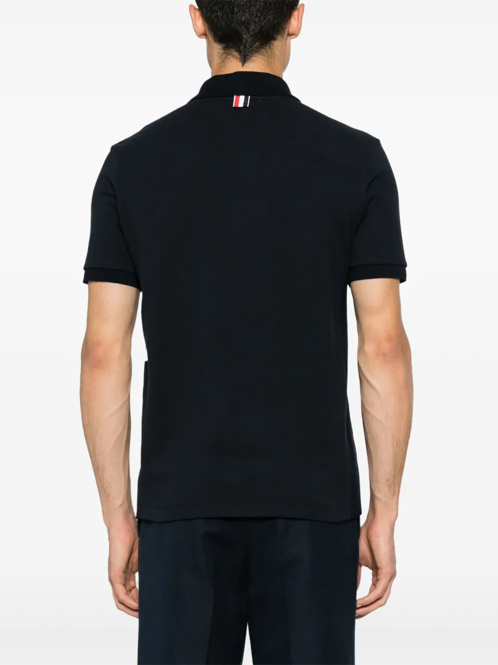 Thom Browne Katoenen poloshirt Blauw