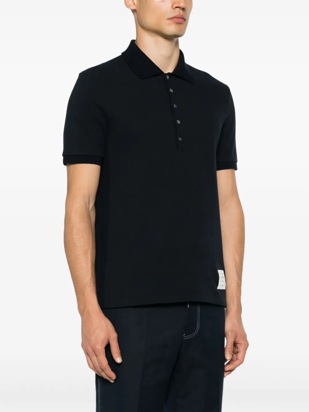 Thom Browne Katoenen poloshirt Blauw