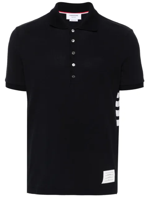 Thom Browne 4-Bar cotton polo shirt