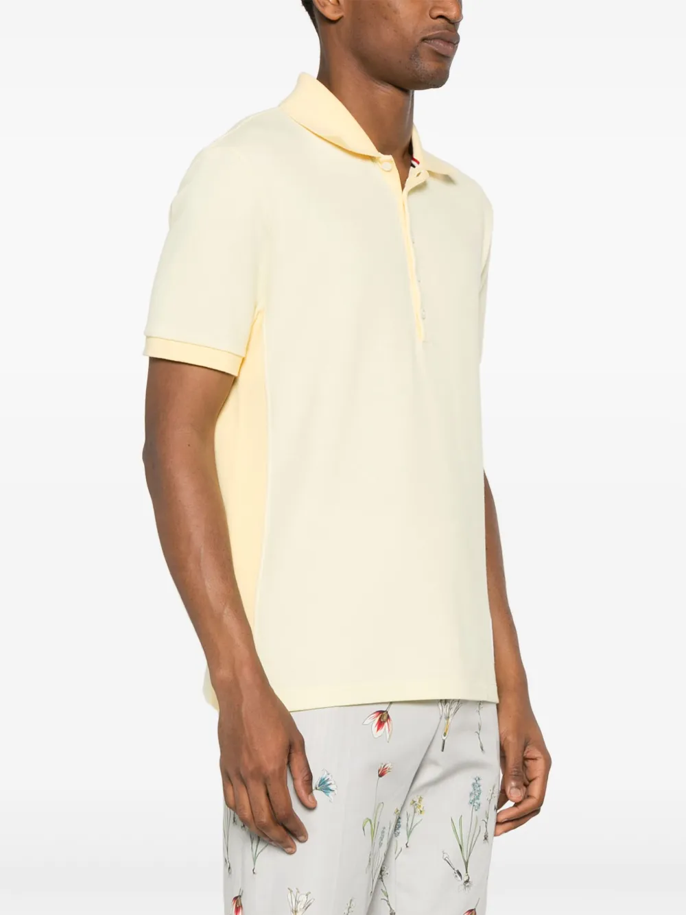 Thom Browne Katoenen poloshirt Geel