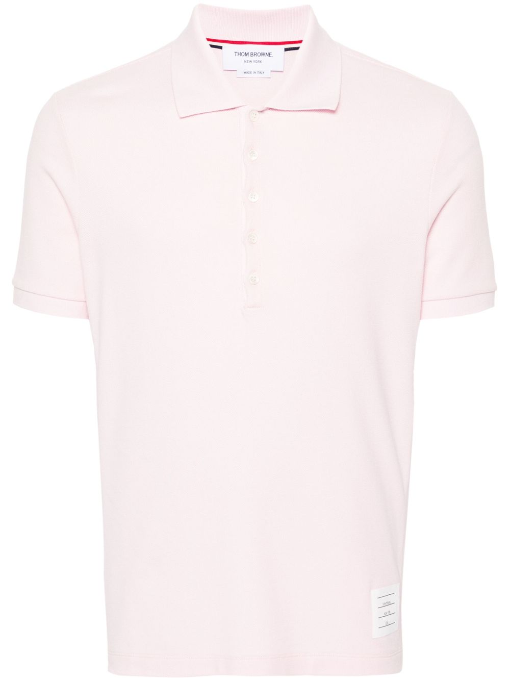 Thom Browne 4-Bar cotton polo shirt - Pink