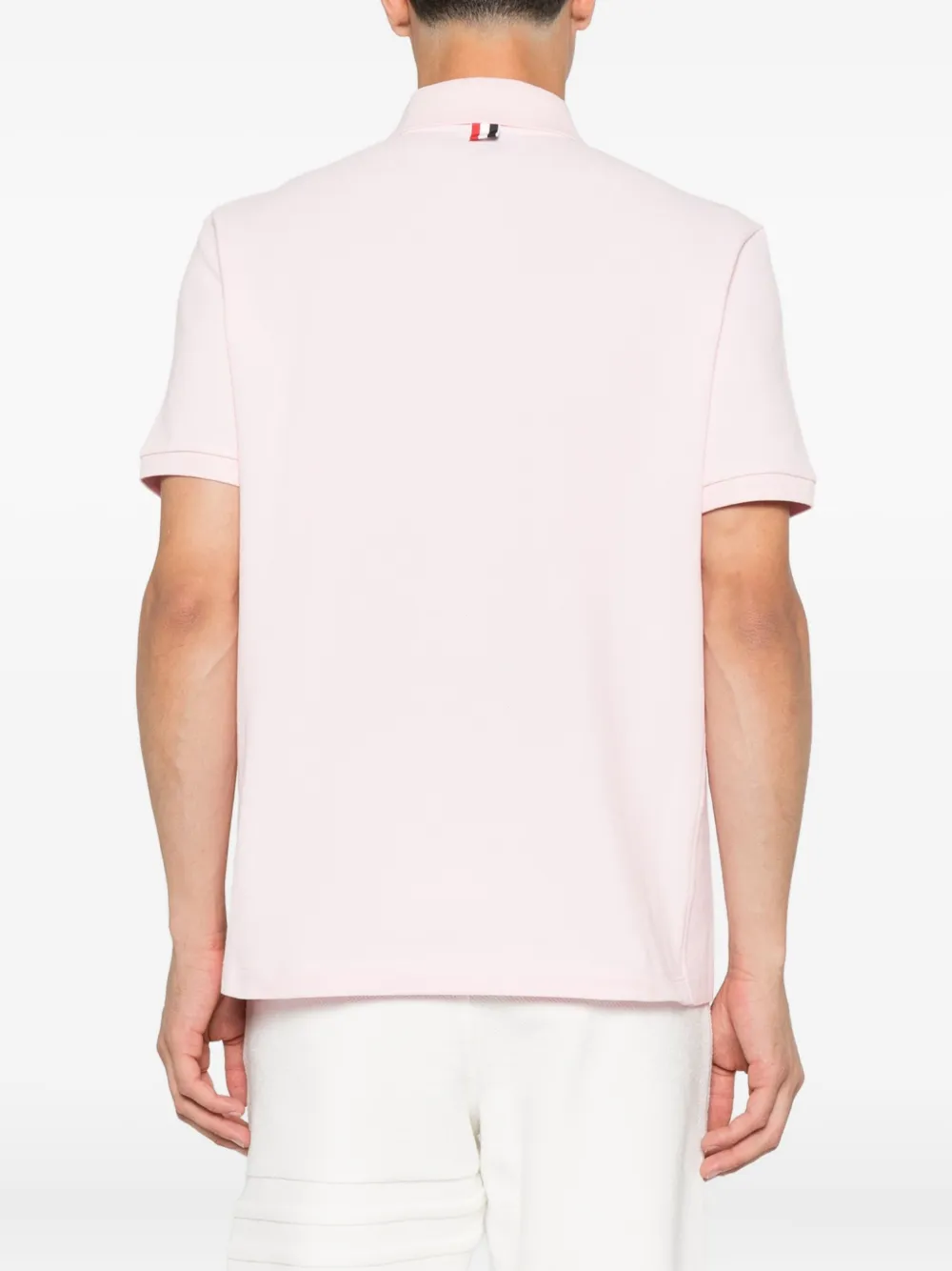 Thom Browne Katoenen poloshirt Roze