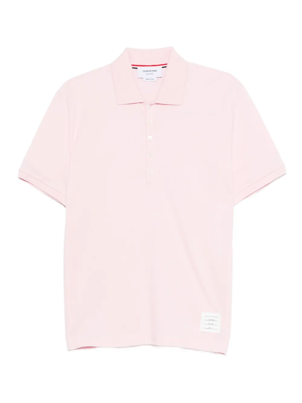 Thom Browne Katoenen poloshirt Roze