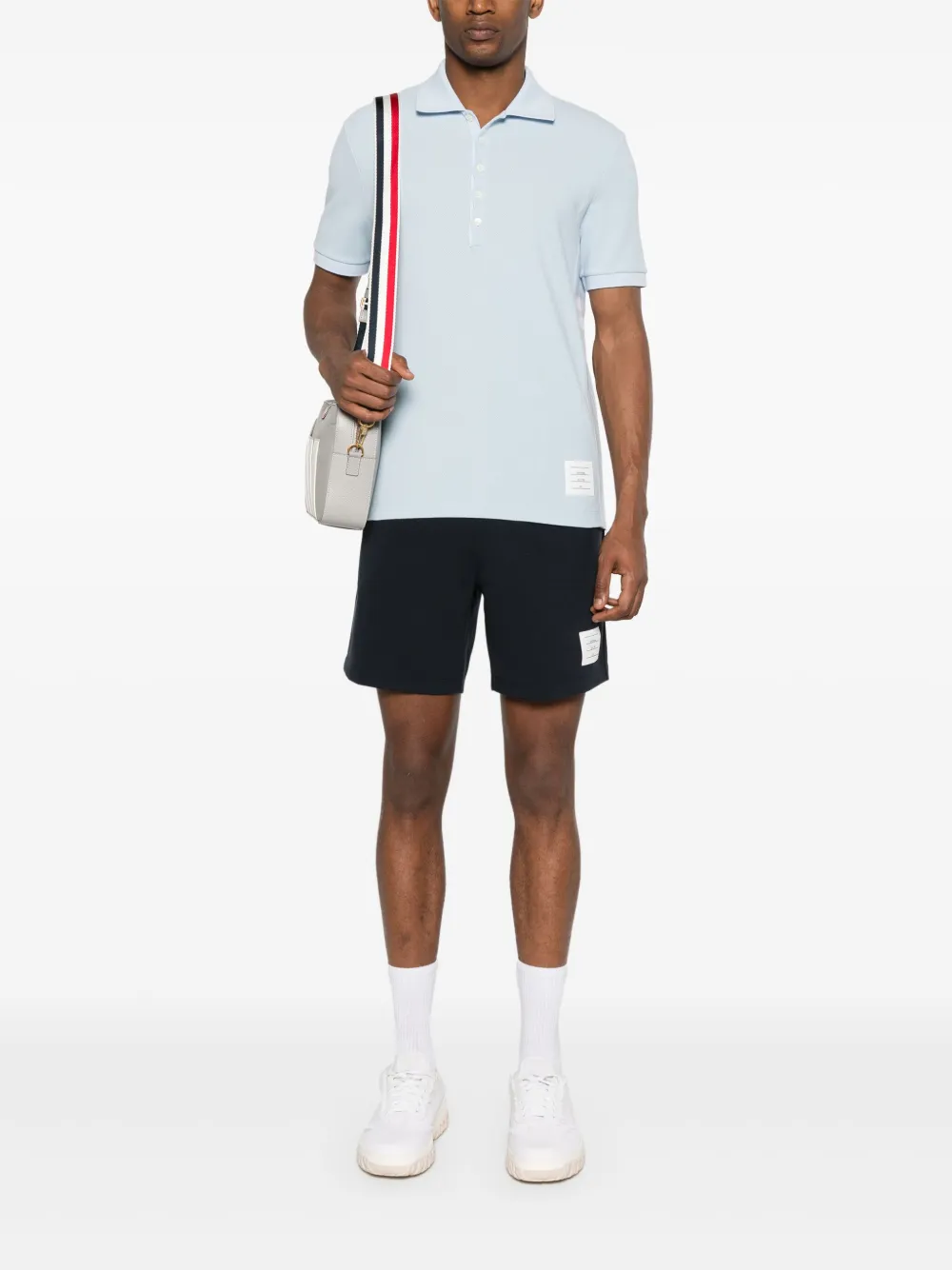 thombrowne Thom Browne Katoenen poloshirt - Blauw