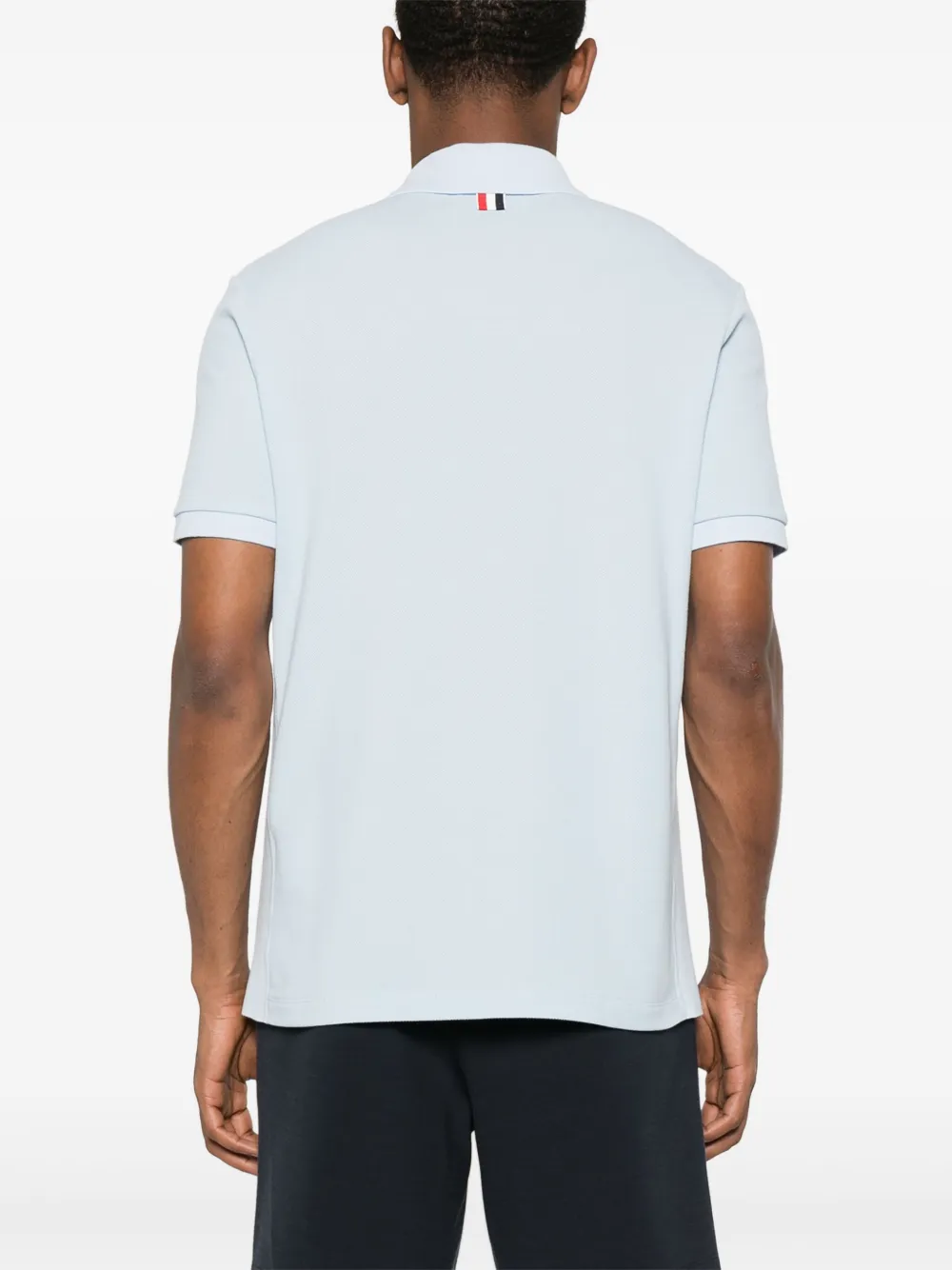 Thom Browne Katoenen poloshirt Blauw