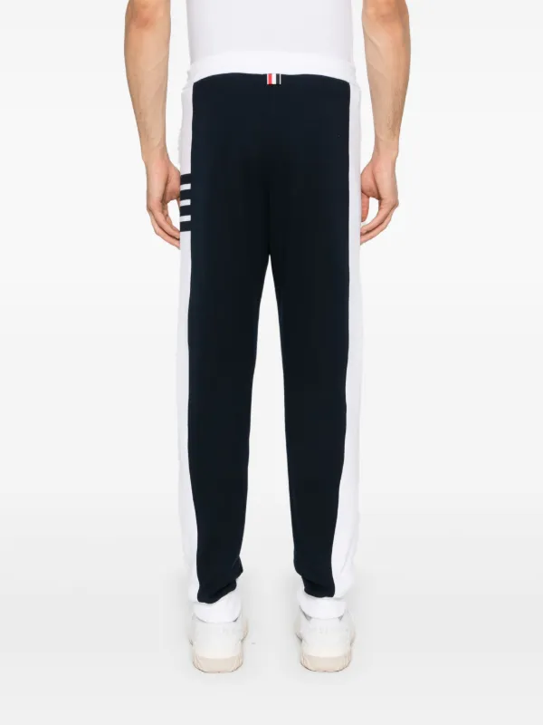 Thom Browne ミッドライズ トラックパンツ | ブルー | FARFETCH JP