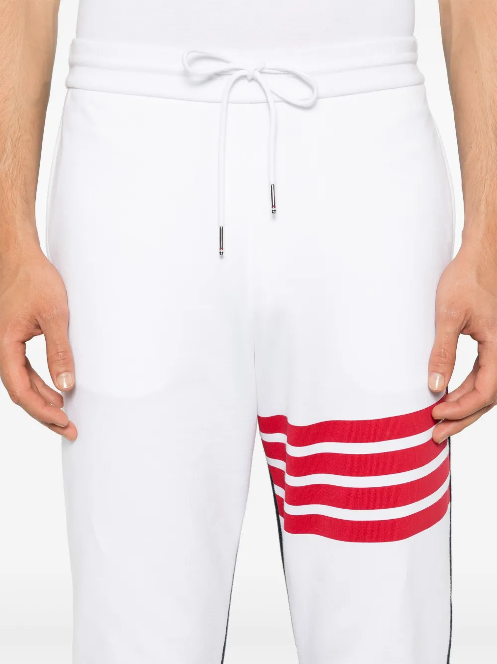 Thom Browne Pantaloni sportivi con dettaglio a 4 righe | Image 5