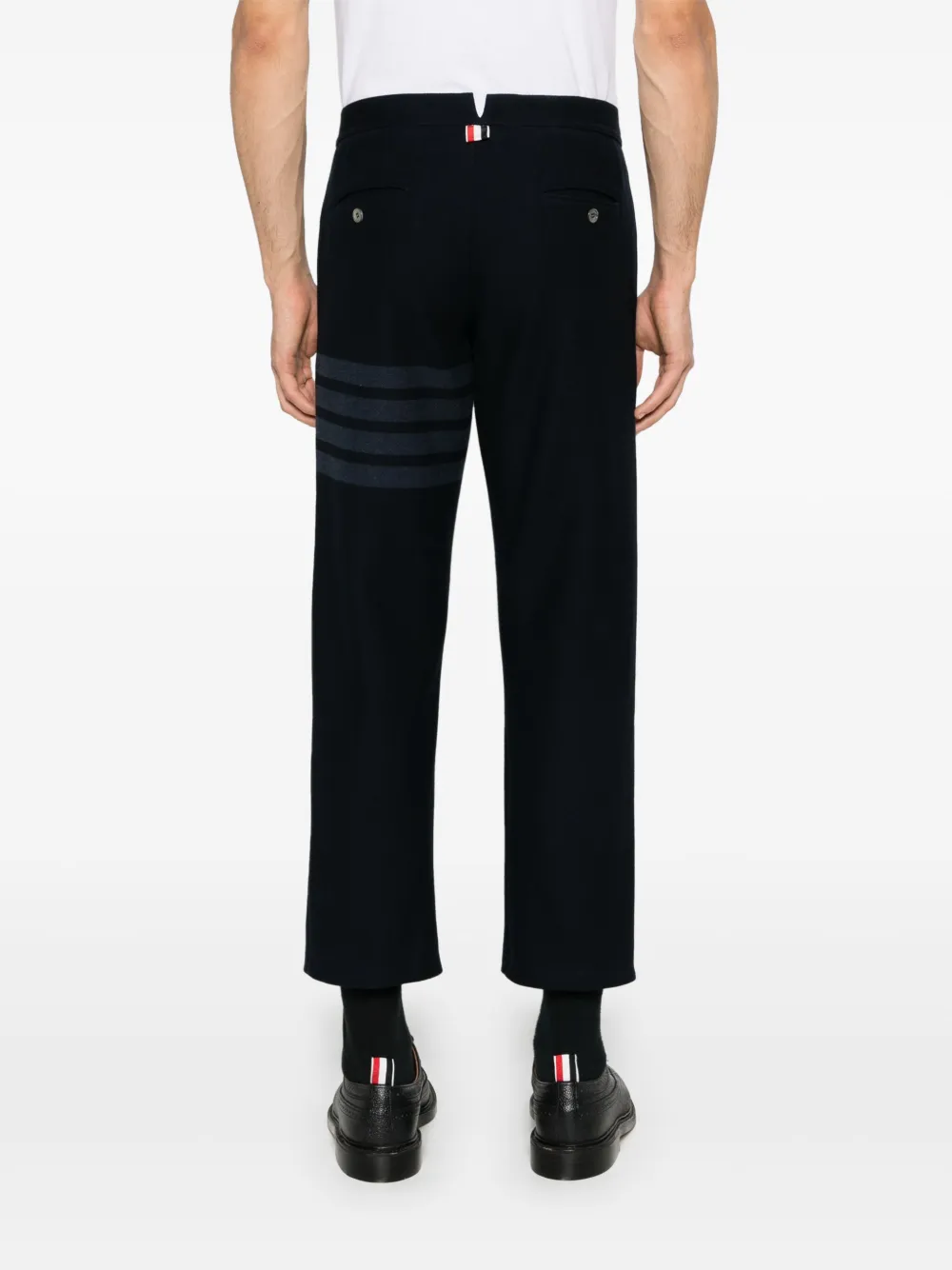 Thom Browne Broek met toelopende pijpen Blauw