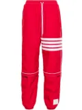 Thom Browne mid-rise ripstop track trousers - Red