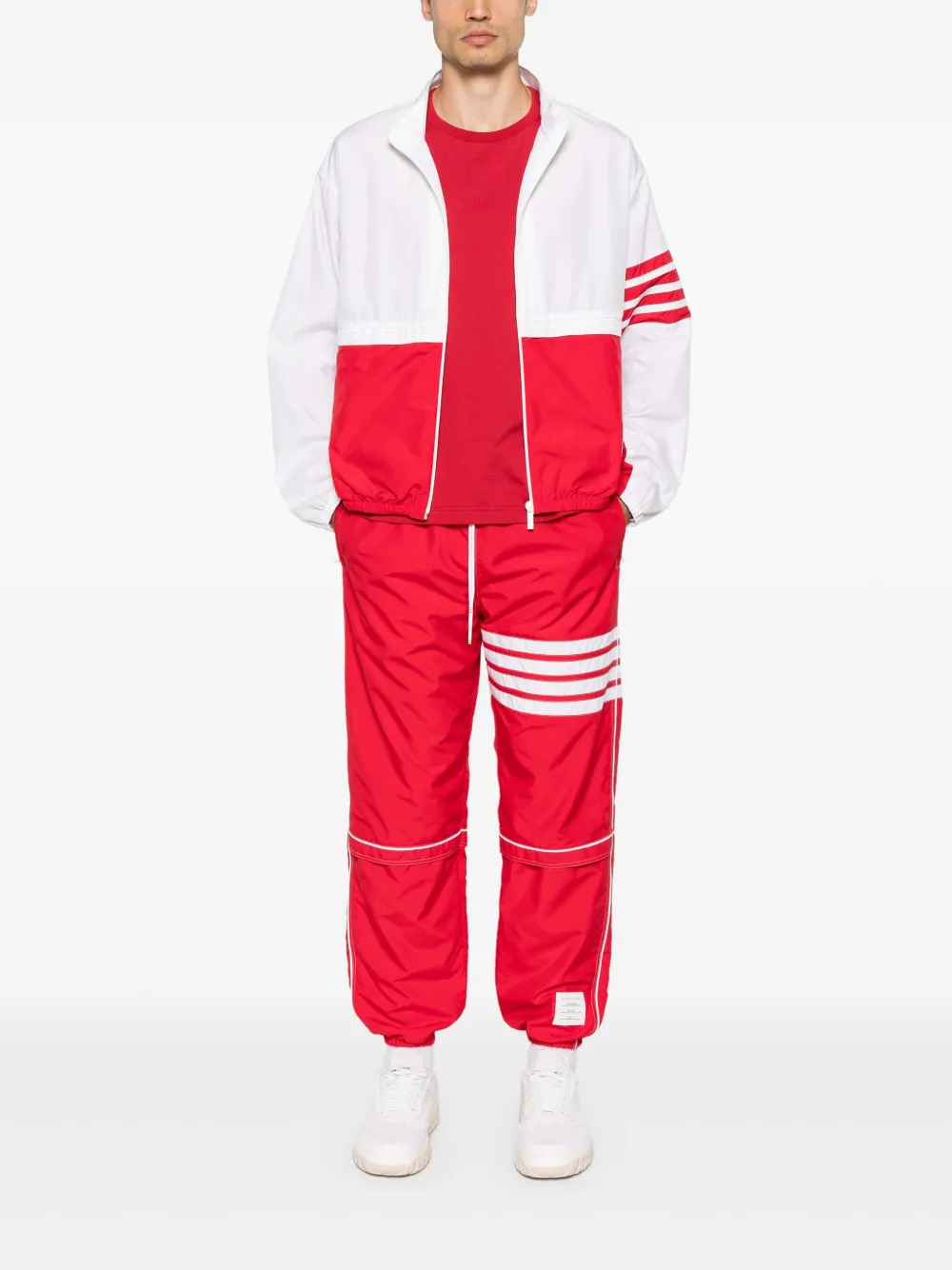 Thom Browne Mid waist trainingsbroek - Rood