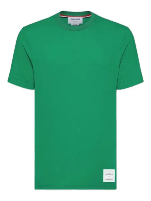 Thom Browne 4-Bar stripe cotton T-shirt