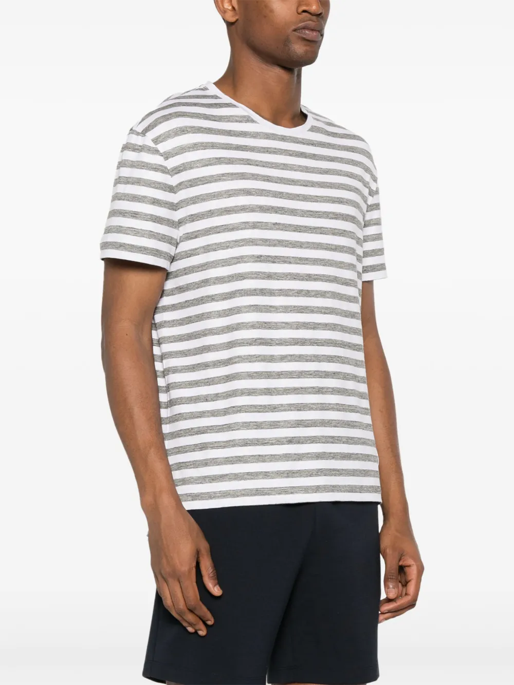 Thom Browne Gestreept T-shirt Wit