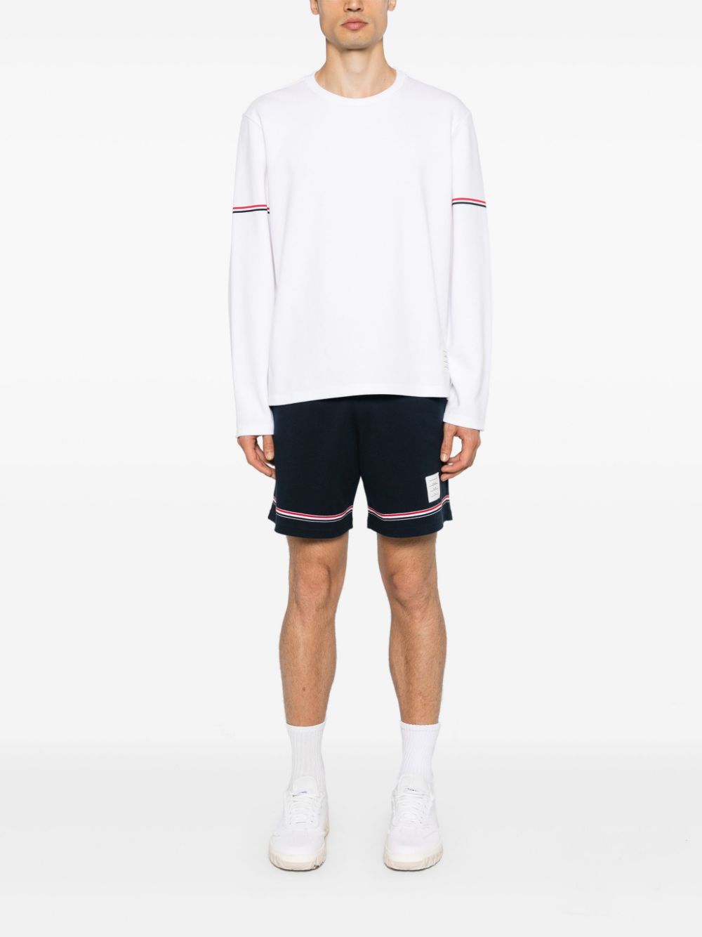 Thom Browne Katoenen T-shirt - Wit