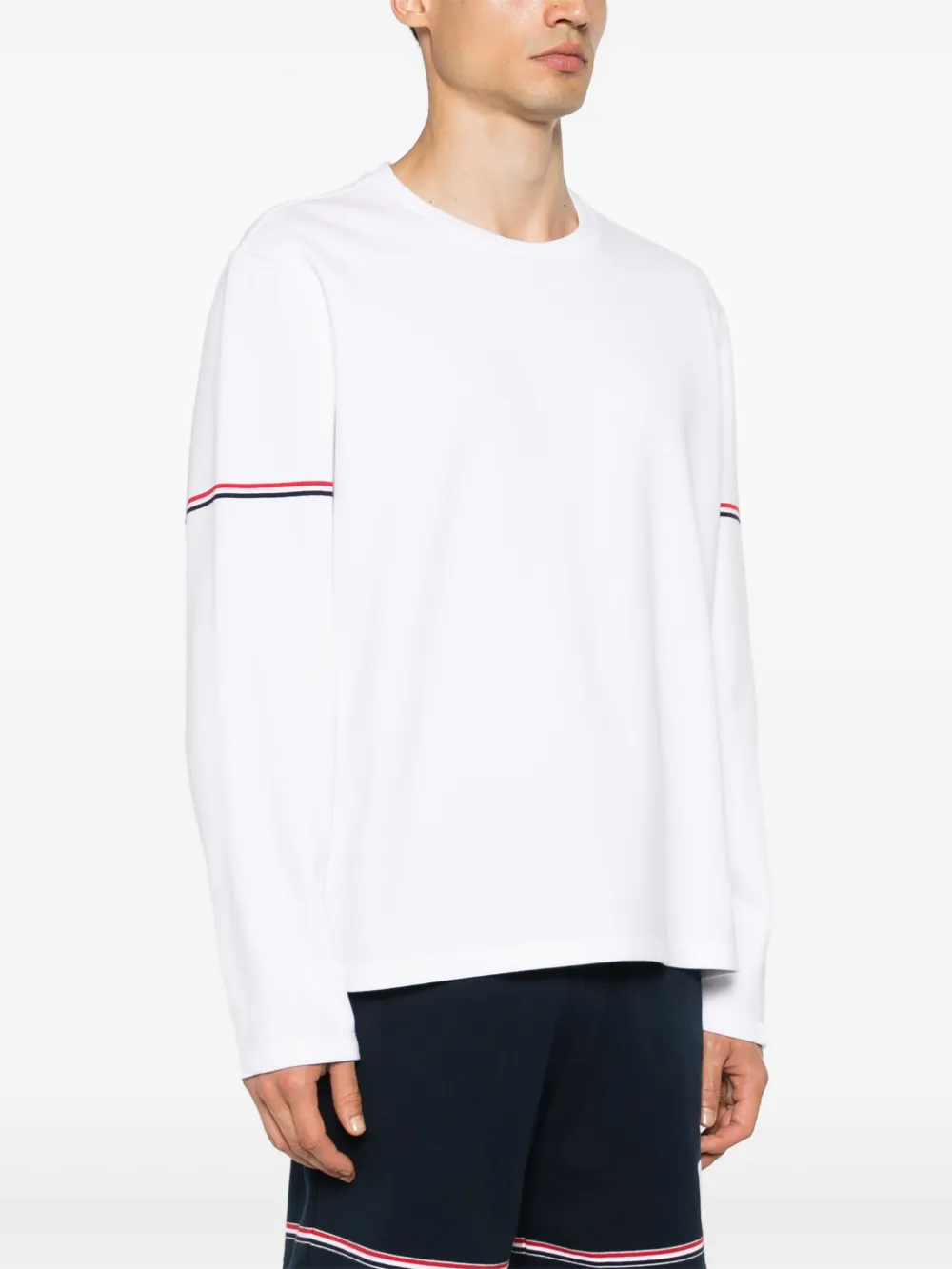 Thom Browne Katoenen T-shirt Wit