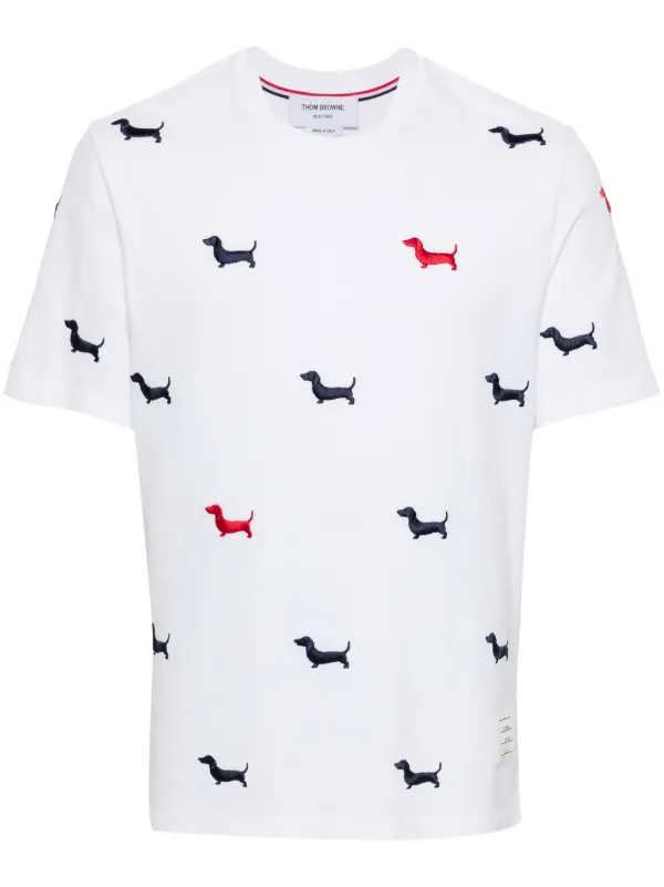 THOM BROWNE 犬刺繍 ホワイトTシャツ 23911922_54128916_600.jpg