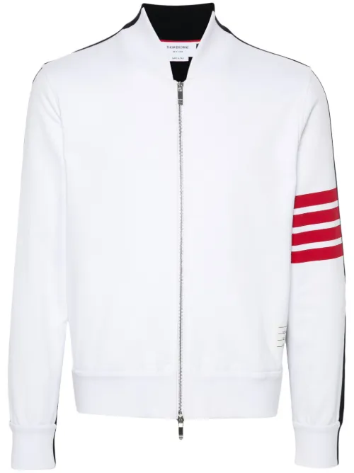 Veste bomber à 4 bandes signature - Thom Browne - Modalova