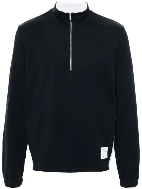 Thom Browne sudadera con cuello alto