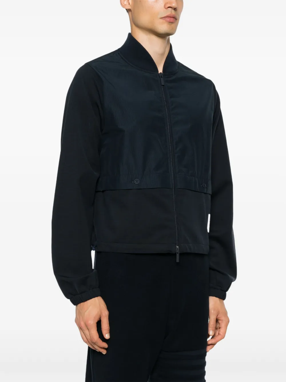 Thom Browne Gelaagd bomberjack Blauw