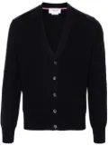 Thom Browne 4-Bar silk cardigan - Blue