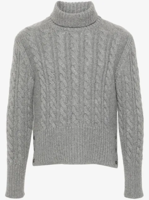 Thom Browne Kabelgebreide coltrui