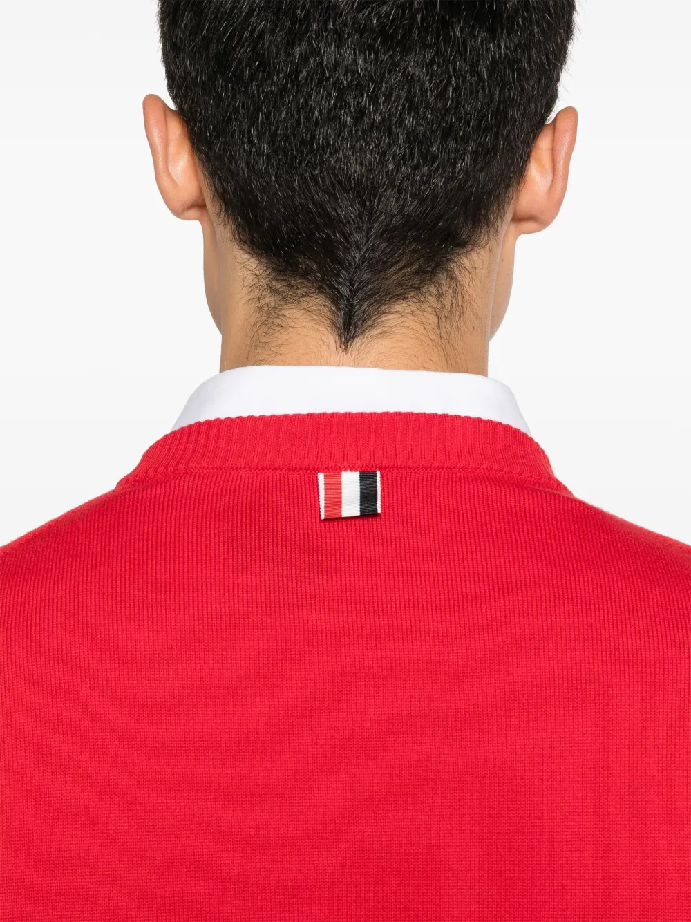 Thom Browne Katoenen trui Rood