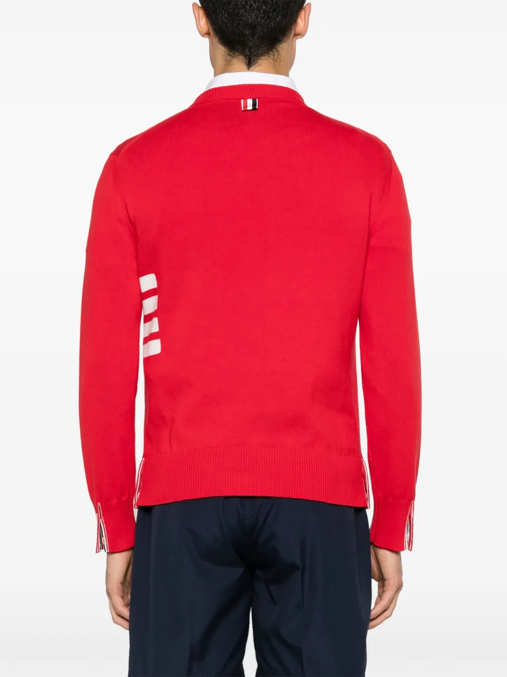 Thom Browne Katoenen trui Rood