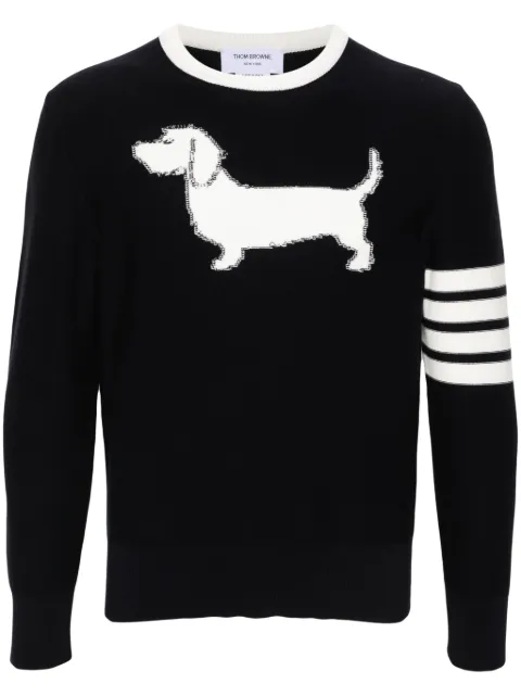 Thom Browne suéter tejido en intarsia Hector