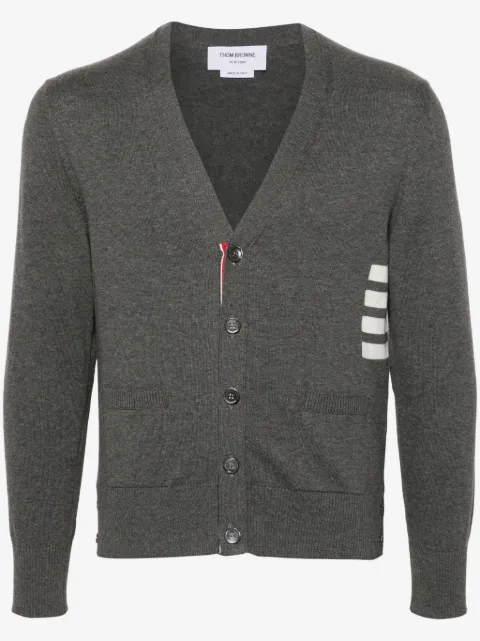 Thom Browne V-neck cotton cardigan 