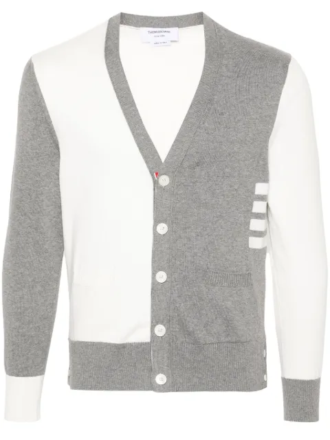 Thom Browne 4-Bar colourblock cardigan