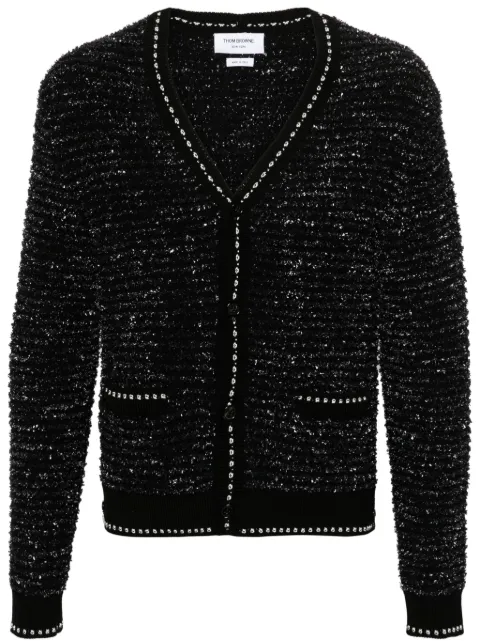 Thom Browne cárdigan con cuello en V